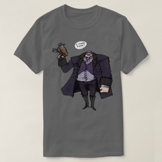 ビッグホーナー得A銃 Tシャツ (デザイン正面)