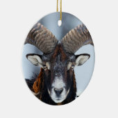 ビッグホーンラムヒツジ – Mouflon セラミックオーナメント (右)