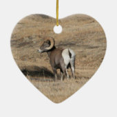 ビッグホーンラム セラミックオーナメント (裏面)