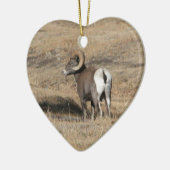 ビッグホーンラム セラミックオーナメント (左)