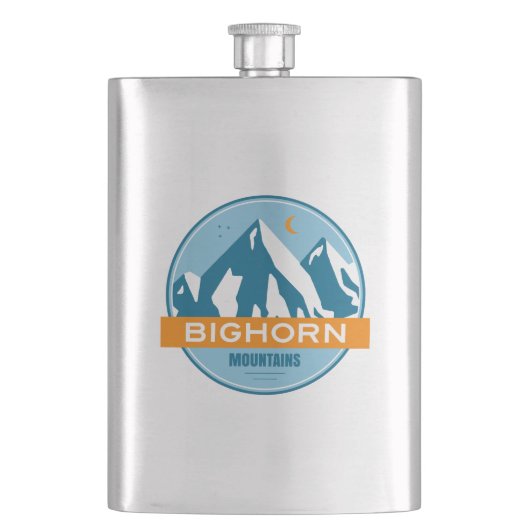 ビッグホーン山脈 ワイオミング州 モンタナ州 フラスク (正面)