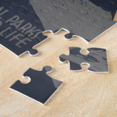 ビッグホーン羊アメリカ西部野生動物 ジグソーパズル (側面)