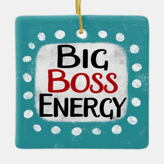ビッグボスエネルギーオーナメント セラミックオーナメント (正面)
