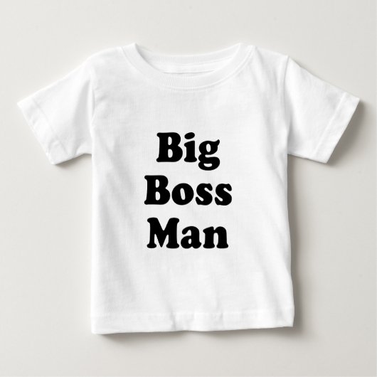 ビッグボスマン ベビーTシャツ (正面)