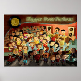 ビッグボスレゲエパーティー ポスター