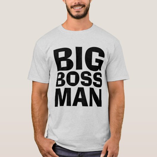 ビッグボスMAN Tシャツ&スウェットシャツ Tシャツ (正面)