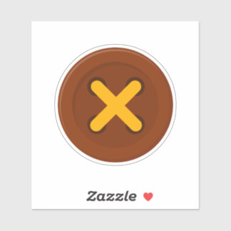 ビッグボタンシール シール