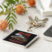 ビッグボーイヴィンテージ蒸気列車アメリカ機関車 キーホルダー (側面)