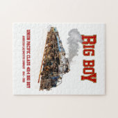 ビッグボーイヴィンテージ蒸気列車アメリカ機関車 ジグソーパズル (横)