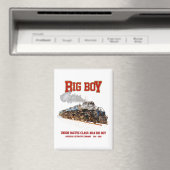 ビッグボーイヴィンテージ蒸気列車アメリカ機関車 マグネット (インサイチュ (食洗機))