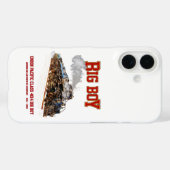 ビッグボーイヴィンテージ蒸気列車アメリカ機関車 Case-Mate iPhoneケース (裏面 (横))