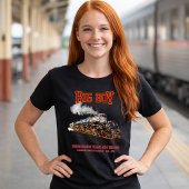 ビッグボーイヴィンテージ蒸気列車アメリカ機関車 Tシャツ