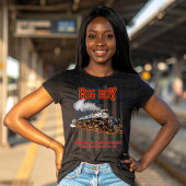 ビッグボーイヴィンテージ蒸気列車アメリカ機関車 Tシャツ