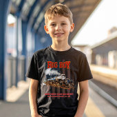 ビッグボーイヴィンテージ蒸気列車アメリカ機関車 Tシャツ