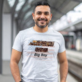 ビッグボーイヴィンテージ蒸気列車アメリカ機関車 Tシャツ