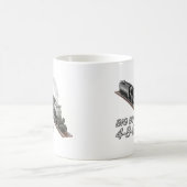 ビッグボーイ機関車両面プリントマグ コーヒーマグカップ (中央)