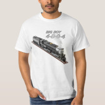 ビッグボーイ機関車Tシャツ