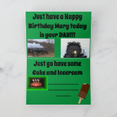 ビッグボーイ4014 カード (内部)