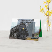 ビッグボーイ4014 カード (黄色い花)