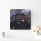 ビッグボーイ4014 スクエア壁時計 (ホーム)