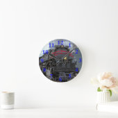 ビッグボーイ4014 ラウンド壁時計 (ホーム)