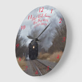 ビッグボーイ4014 ラージ壁時計 (傾斜)