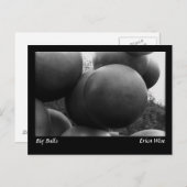 ビッグボール彫刻 ポストカード (正面/裏面)