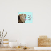 ビッグマウス獅子ポスタープリント ポスター (キッチン)