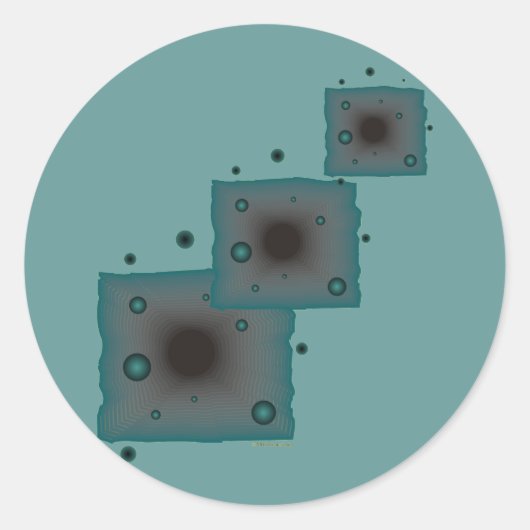 ビッグマシンはSFブラックホールを恐れている ラウンドシール (正面)