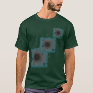 ビッグマシンズワームホールSCIファイアートエイリアンブラックホール Tシャツ