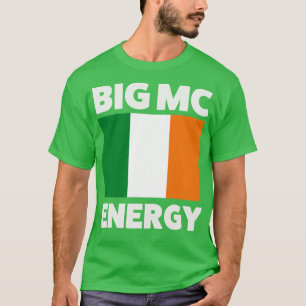 ビッグマッエナジーアイリッシュフラッグアイルランドプライド Tシャツ