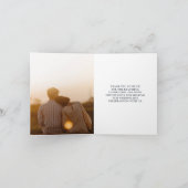 ビッグモノグラムモダンシンプル サンキューカード (内部)