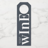 ビッグモノグラムモダンシンプル ボトルネックタグ (裏面)