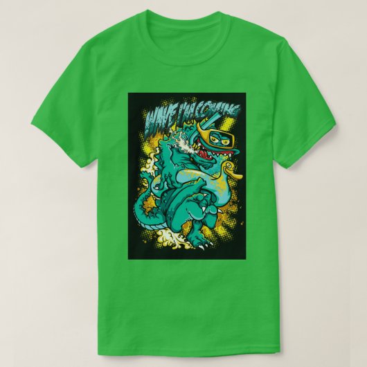 ビッグモンスターデザイン Tシャツ (デザイン正面)