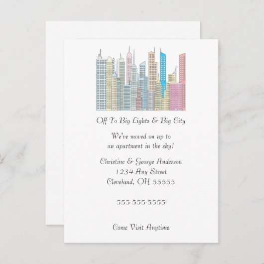 ビッグライツビッグシティの動きを伝える 案内ポストカード (正面/裏面)