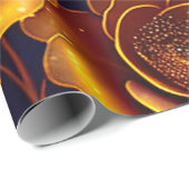 ビッグラグジュアリー金ゴールドトレンディーバラコレクション ラッピングペーパー (ロールコーナー)