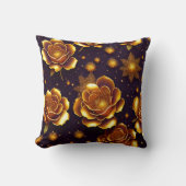 ビッグラグジュアリー金ゴールドバラモダンコレクション クッション (正面)