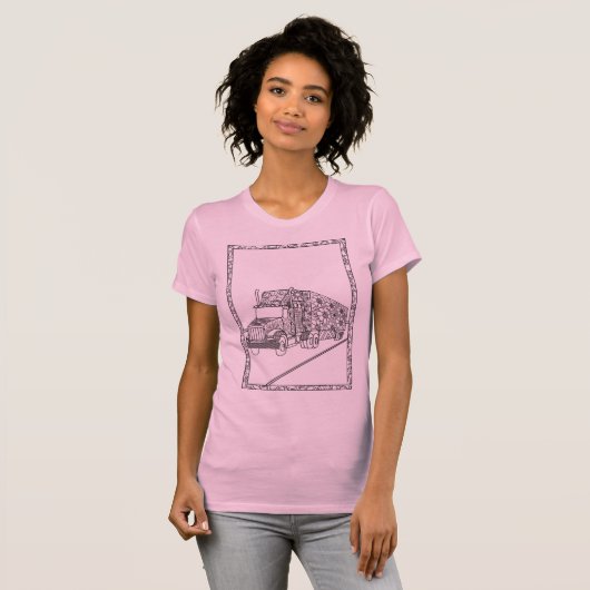 ビッグリグトラックTシャツ Tシャツ (正面フル)