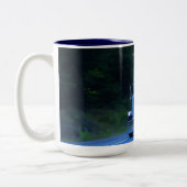 ビッグリグ貨物トラックコーヒーマグ ツートーンマグカップ (左)