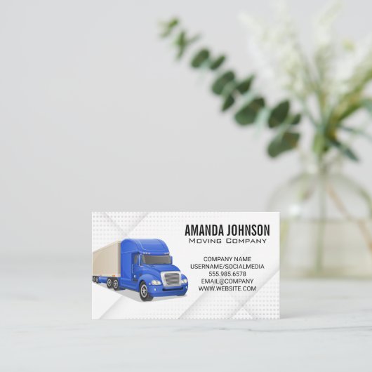 ビッグリグ | 配送 名刺 (スタンド正面)