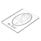 ビッグリード顔(コラベル) ノートブック (左側)