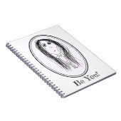 ビッグリード顔(ティリーデザイン) ノートブック (右側)