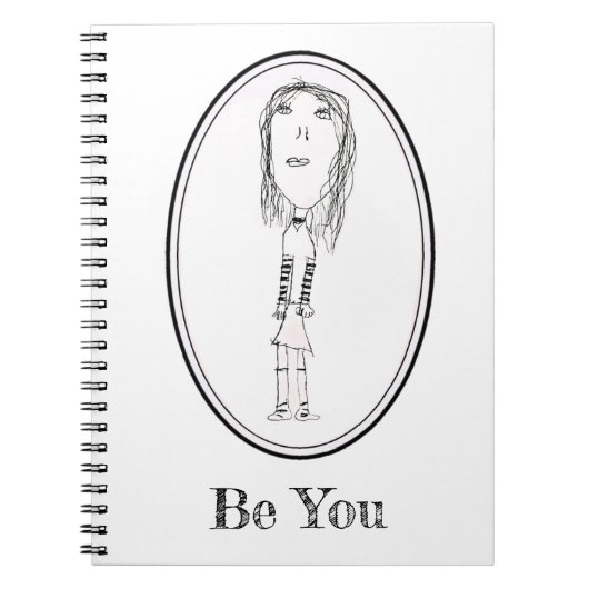 ビッグリード顔（メイ – ジャン） ノートブック (正面)