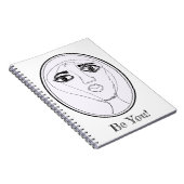 ビッグリード顔（ロッティ） ノートブック (右側)