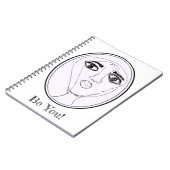 ビッグリード顔（ロッティ） ノートブック (左側)