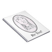 ビッグリード顔(夏デザイン) ノートブック (右側)