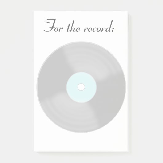 ビッグレコードのItノートの投稿 ポストイット (正面)