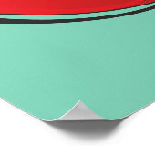 ビッグレッドアップルスケッチ ポスター (角)