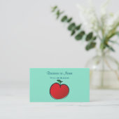 ビッグレッドアップルスケッチ 名刺 (スタンド正面)