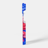 ビッグレッドゲルベラデイジーアートフォンケース iPhoneケース (左側面)